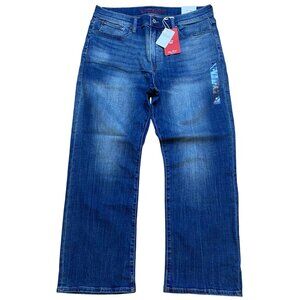 Lucky Brand Mens Easy Rider Boot Jeans 36x30 Advanced Stretch Denim‎ CoolMax All